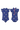 POLILLA BLANCA AZUL - VESTIDO DE BAÑO ENTERIZO DE NIÑA - ALISSON